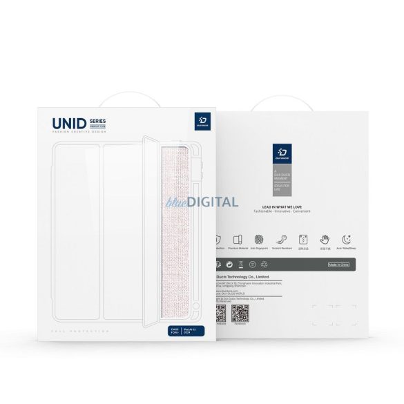 Husa DUX DUCIS UNID pliabila cu depozitare creion pentru iPad Air 13 (2024) neagra