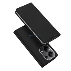   HUSĂ! - DUX DUCIS Skin Pro - Husă din piele netedă pentru Redmi Note 13 Pro 4G neagră