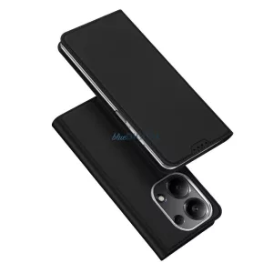 HUSĂ! - DUX DUCIS Skin Pro - Husă din piele netedă pentru Redmi Note 13 Pro 4G neagră