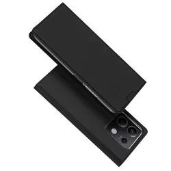   HUSĂ! - DUX DUCIS Skin Pro - Husă din piele netedă pentru Redmi Note 13 5G neagră