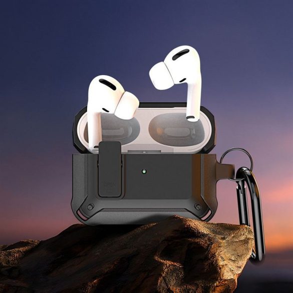 DUX DUCIS PECO - Husa armura pentru AirPods Pro2 - neagra