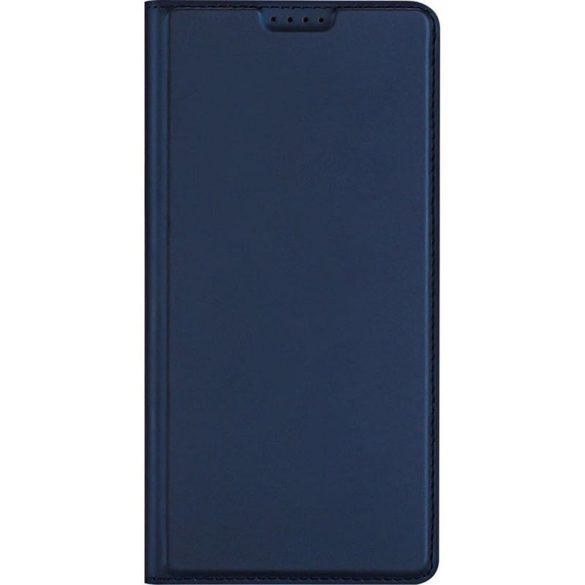 DUX DUCIS Skin Pro - Husă din piele netedă pentru Samsung Galaxy A35 albastru