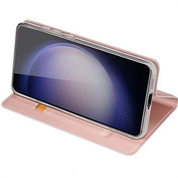 DUX DUCIS Skin Pro - Husă din piele netedă pentru Samsung Galaxy S24 Plus rose