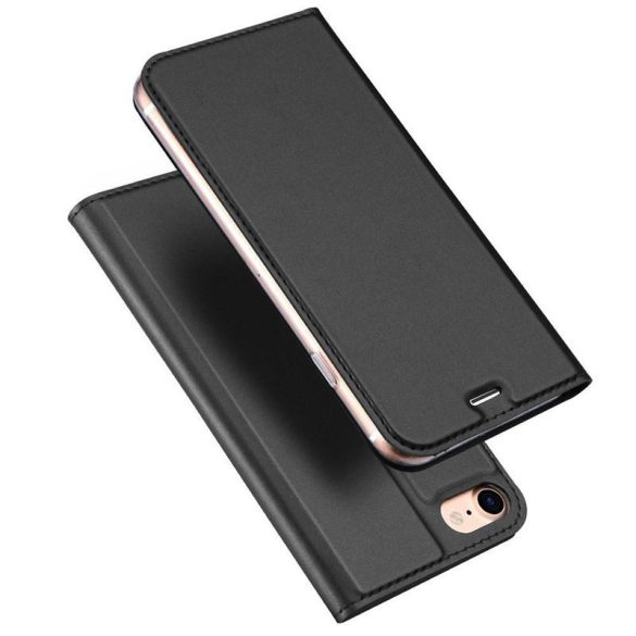 DUX DUCIS Skin Pro - Husă din piele netedă pentru Samsung Galaxy A25 5G neagră