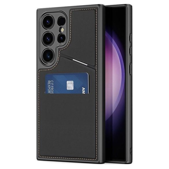 DUX DUCIS Rafi II Mag - Husa Spate cu suport compatibil cu MagSafe pentru Samsung S24 Ultra