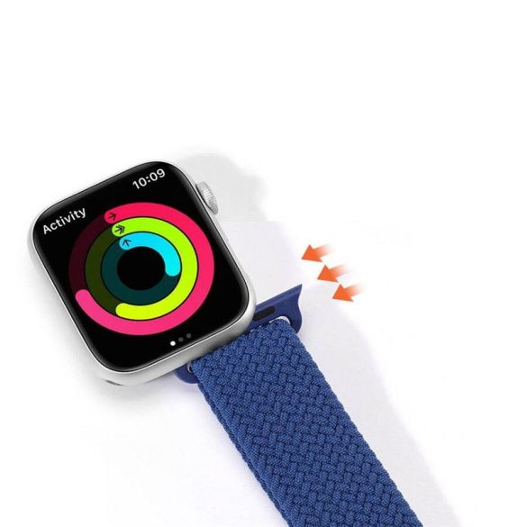 DUX DUCIS Mixture Pro - curea împletită extensibilă pentru Apple Watch 42/44/45/49mm albastru