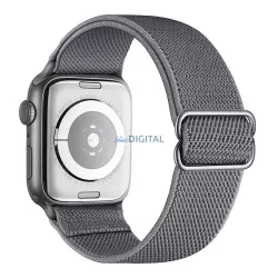   DUX DUCIS Mixture Pro - curea extensibilă împletită pentru Apple Watch 42/44/45/49 mm midnight
