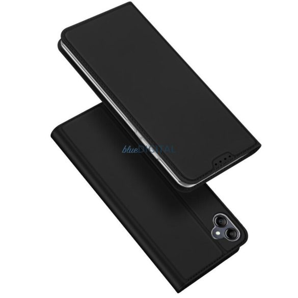 DUX DUCIS Skin Pro - Husă din piele netedă pentru Samsung Galaxy A05 neagră