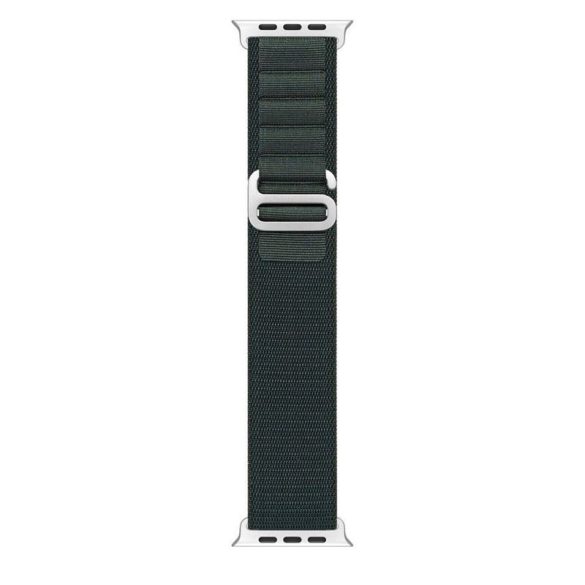 DUX DUCIS GS - curea din nailon țesut pentru Apple Watch 42/44/45/49mm oliv