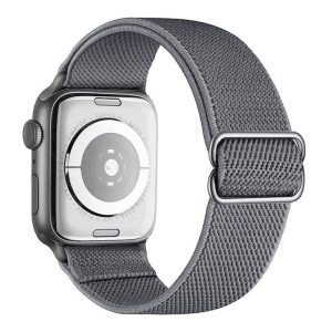 DUX DUCIS Mixture Pro - curea extensibilă împletită pentru Apple Watch 38/40/41 mm midnight