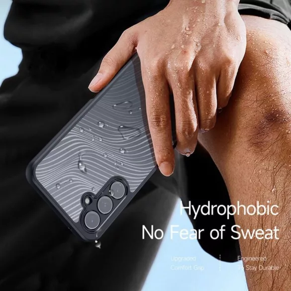 HUSĂ! - DUX DUCIS Aimo - Husă din spate durabilă pentru Samsung Galaxy S23 FE neagră