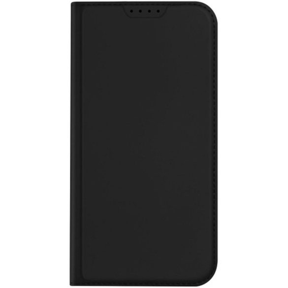 DUX DUCIS Skin Pro - Husă din piele netedă pentru Apple iPhone 15 Plus neagră