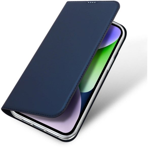 DUX DUCIS Skin Pro - Husă din piele netedă pentru Apple iPhone 15 Plus albastru