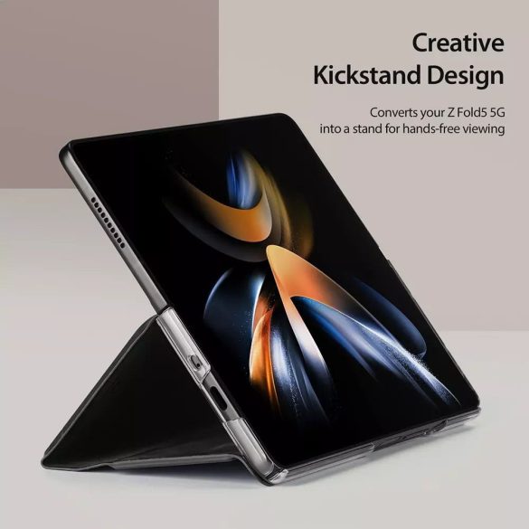 DUX DUCIS Bril - Husă din piele PU pentru Samsung Galaxy Z Fold5 5G negru