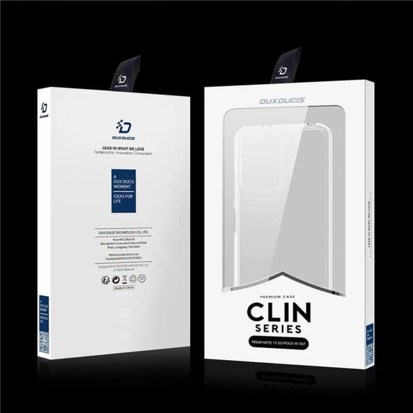 DUX DUCIS Clin - Husă transparentă pentru Redmi Note 12 5G
