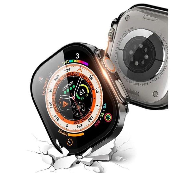 DUX DUCIS Hamo - Husă de protecție placată cu Elektro pentru Apple Watch Ultra/Ultra2 49mm negru
