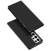   DUX DUCIS Skin Pro - Husă din piele netedă pentru Samsung Galaxy S23 Ultra negru