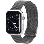   DUX DUCIS Milanese - curea magnetică din oțel inoxidabil pentru Apple Watch 38/40/41mm gri