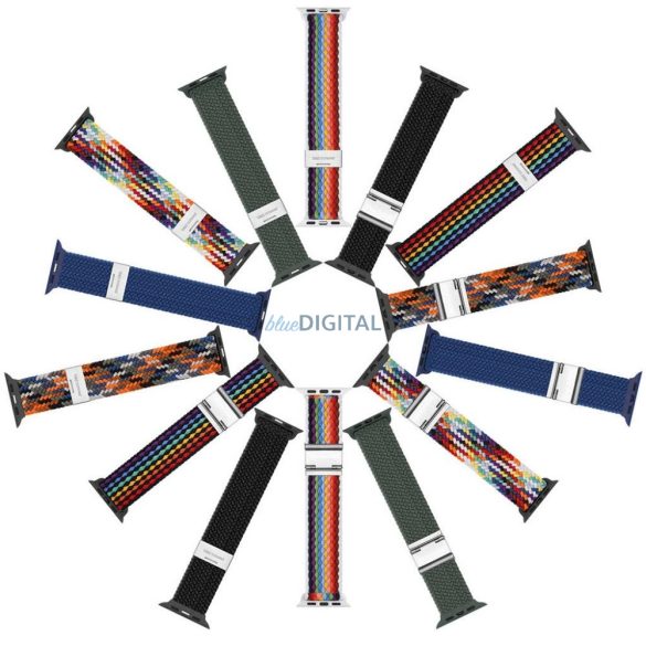 Dux Ducis Mixture II curea Apple Watch 38 / 40 / 41 mm - albastru