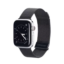   DUX DUCIS Milanese - curea magnetică din oțel inoxidabil pentru Apple Watch 38/40/41mm negru