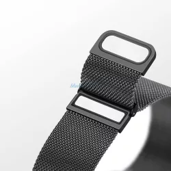   DUX DUCIS Milanese - curea magnetică din oțel inoxidabil pentru Apple Watch 38/40/41mm negru