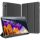 DUX DUCIS Domo - Husă trifold cu spațiu de depozitare pentru creioane pentru Samsung Tab S8 (X700/X706)/S7 (T870/T875/T876B) negru DUX DUCIS Domo - Husă trifold cu spațiu de depozitare pentru creioane pentru Samsung Tab S8 (X700/X706)/S7 (T870/T875/T876B) negru