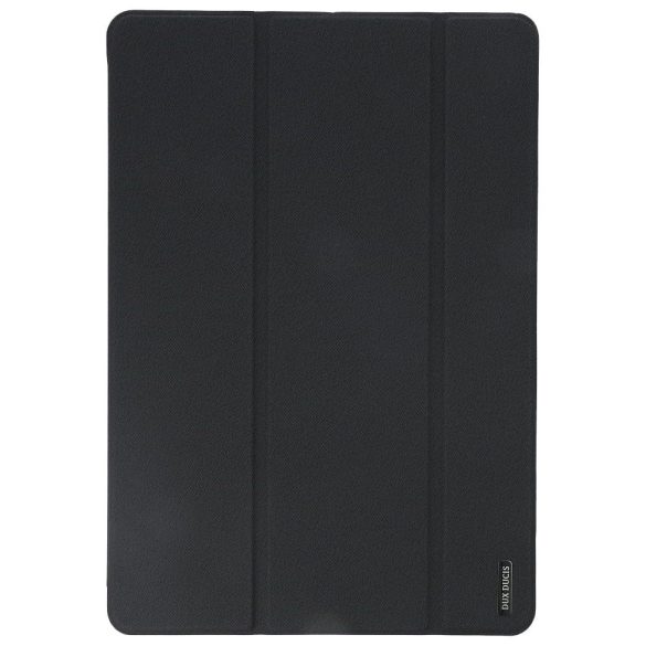 DUX DUCIS Domo - Husă trifold cu spațiu de depozitare pentru creioane pentru Samsung Tab S8 Plus (X800/X806)/S7FE(T730/T736B)/S7 Plus (T970/T976B) negru