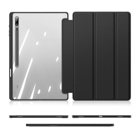 DUX DUCIS Toby - Husă inteligentă cu stocare creion pentru Samsung Tab S8 Ultra (X900/X906) negru