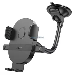   Suport telefon auto HOCO pentru fereastră / consola centrală Mighty H20 negru