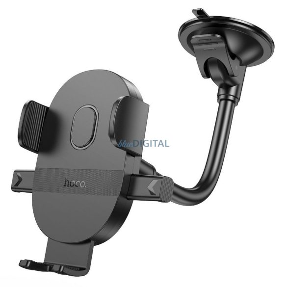 Suport telefon auto HOCO pentru fereastră / consola centrală Mighty H20 negru