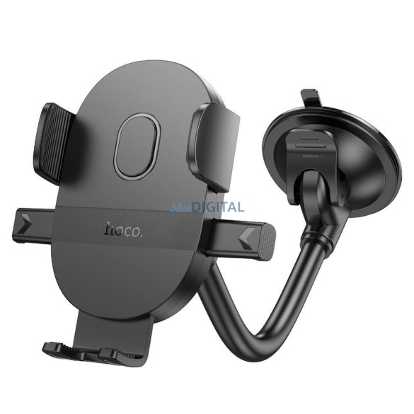 Suport telefon auto HOCO pentru fereastră / consola centrală Mighty H20 negru