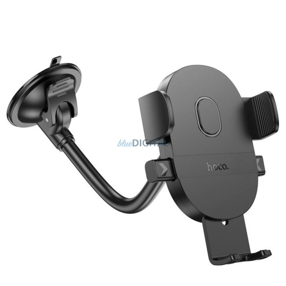 Suport telefon auto HOCO pentru fereastră / consola centrală Mighty H20 negru