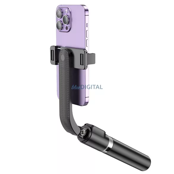 HOCO selfie stick trepied cu telecomandă bluetooth Prior K20 negru