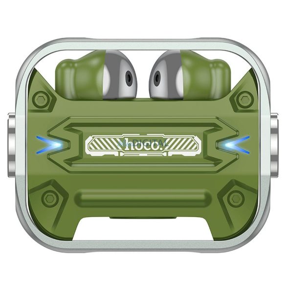 Căști bluetooth fără fir HOCO TWS EW55 Trendy True verde armat