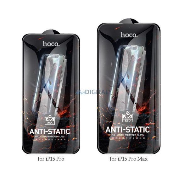 Sticlă călită HOCO HD Anti-static (SET 25in1) - MULTIPACK pentru iPhone 15 Pro (G10)
