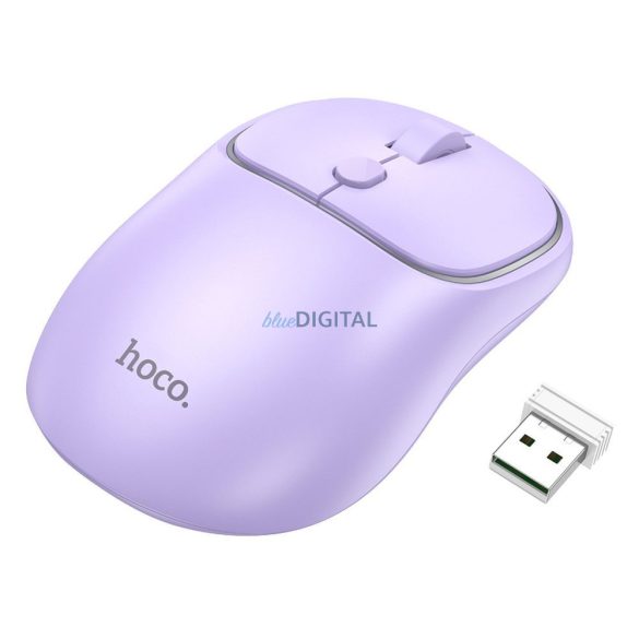 Hoco GM25 mouse wireless 2.4G 1600 dpi - violet