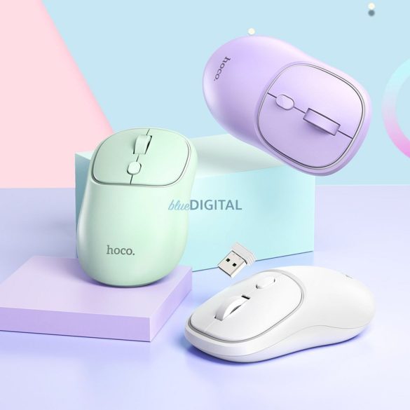 Hoco GM25 mouse wireless 2.4G 1600 dpi - violet