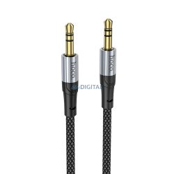 Hoco UPA26 Cablu AUX jack 3,5 mm - jack 3,5 mm 1m - negru