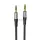 Hoco UPA26 Cablu AUX jack 3,5 mm - jack 3,5 mm 1m - negru
