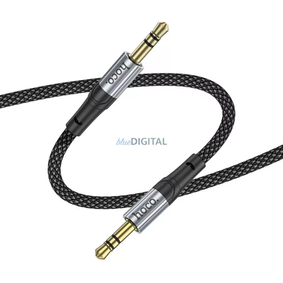 Hoco UPA26 Cablu AUX jack 3,5 mm - jack 3,5 mm 1m - negru