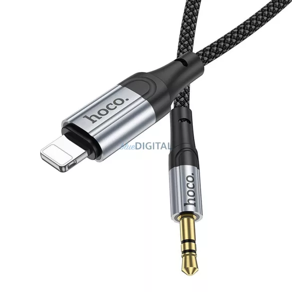 Hoco UPA26 Cablu AUX Lightning - mufă de 3,5 mm 1m - negru