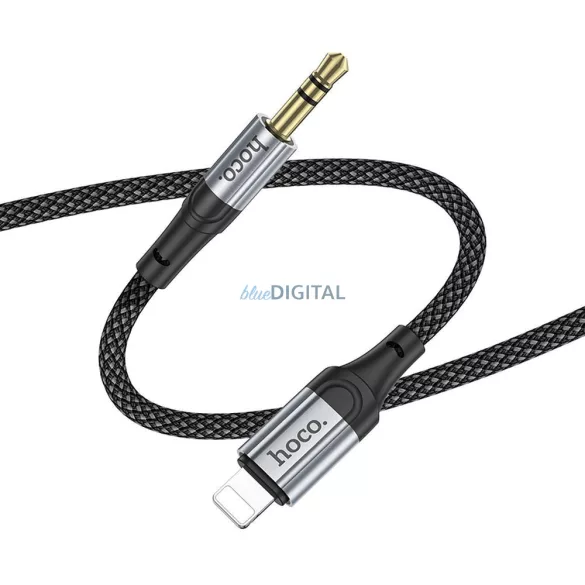 Hoco UPA26 Cablu AUX Lightning - mufă de 3,5 mm 1m - negru