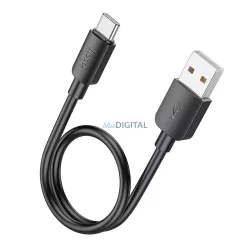   Cablu HOCO USB la tip C Hyper Power Delivery 27W X96 25cm negru