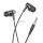 Căști universale HOCO cu microfon M112 negru Căști universale HOCO cu microfon M112 negru