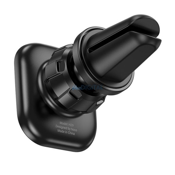 Suport auto HOCO pentru telefon la aerisire magnetic H29 negru