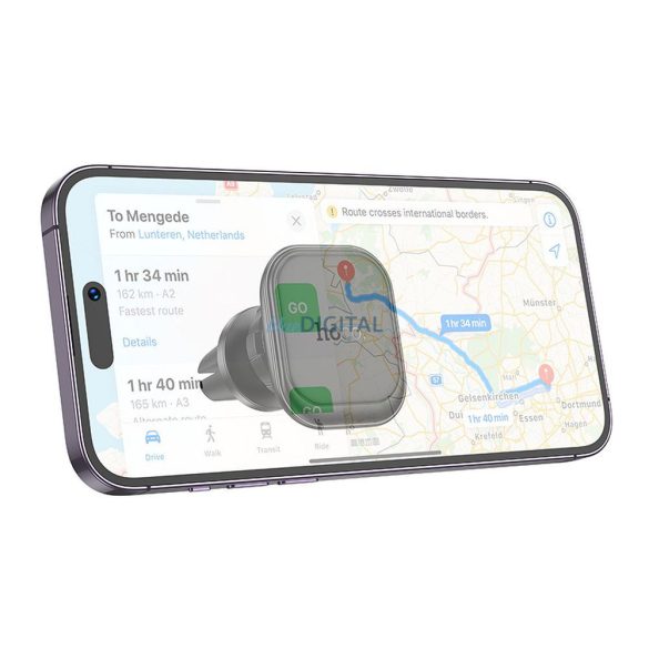 Suport auto HOCO pentru telefon la aerisire magnetic H29 negru