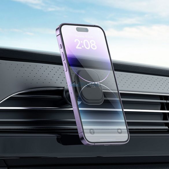 Suport auto HOCO pentru telefon la aerisire magnetic H29 negru