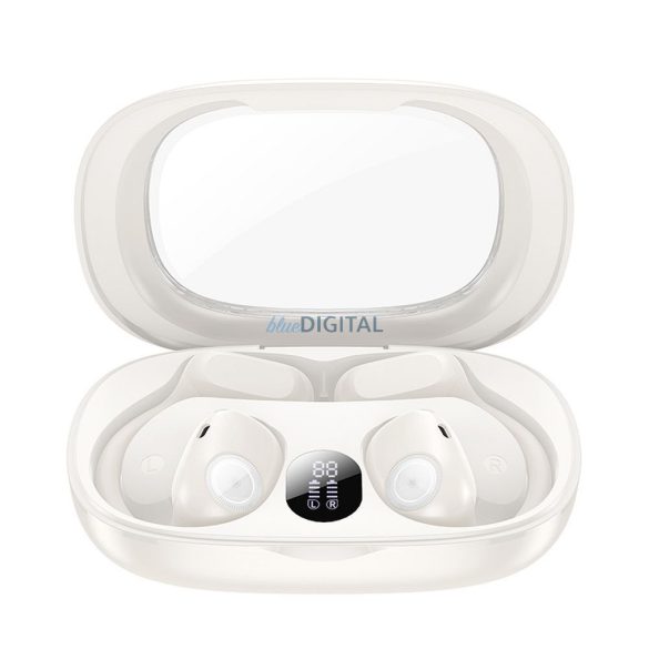 Căști bluetooth HOCO Spectrum TWS EA1 alb lapte