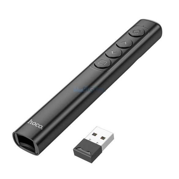 Prezentator laser wireless bluetooth HOCO GM202 - negru