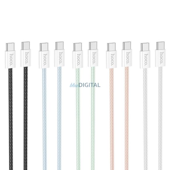 Cablu HOCO Tip C la Tip C 3A 60W 1 m X104 roz